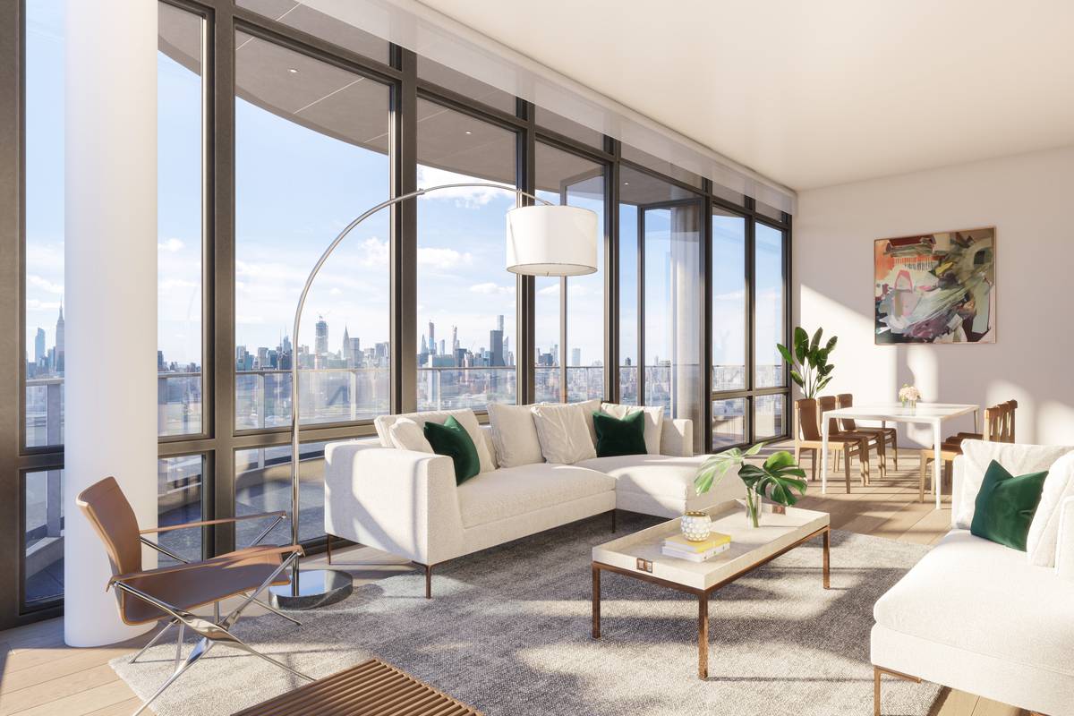 New Development on Greenpoint Waterfront! Be The First To Live in this Gorgeous 3Bed/2.5 Bath penthouse Apartment with Top of the Line Finishes. No Fee!
