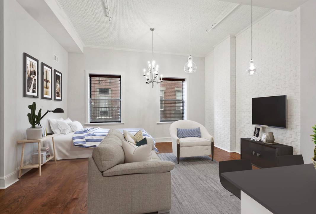 No Fee, Spacious Loft in highly desired 
