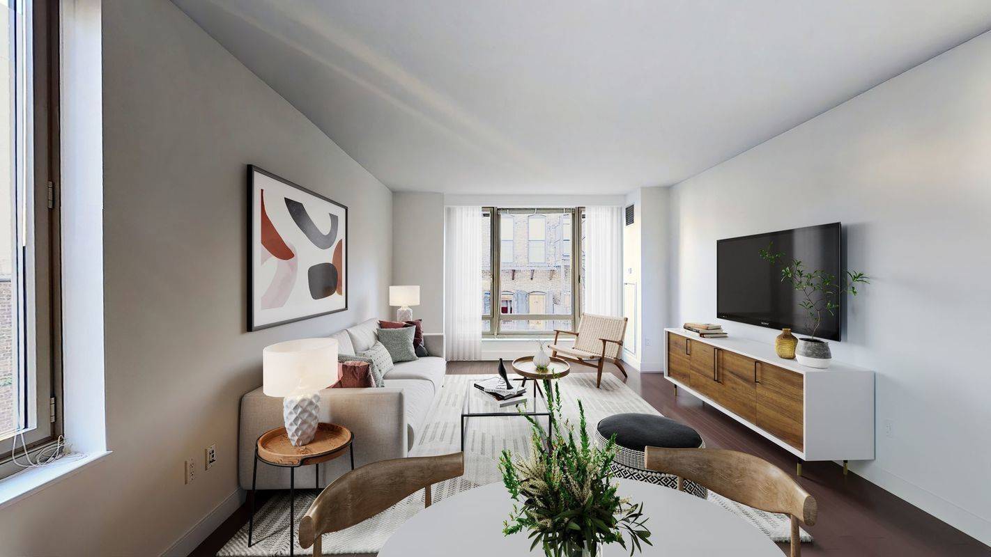 No Fee 1 Bed/1 Bath in Luxury Amenity Filled Flatiron Building, 2 Months Free/W/D in Unit!