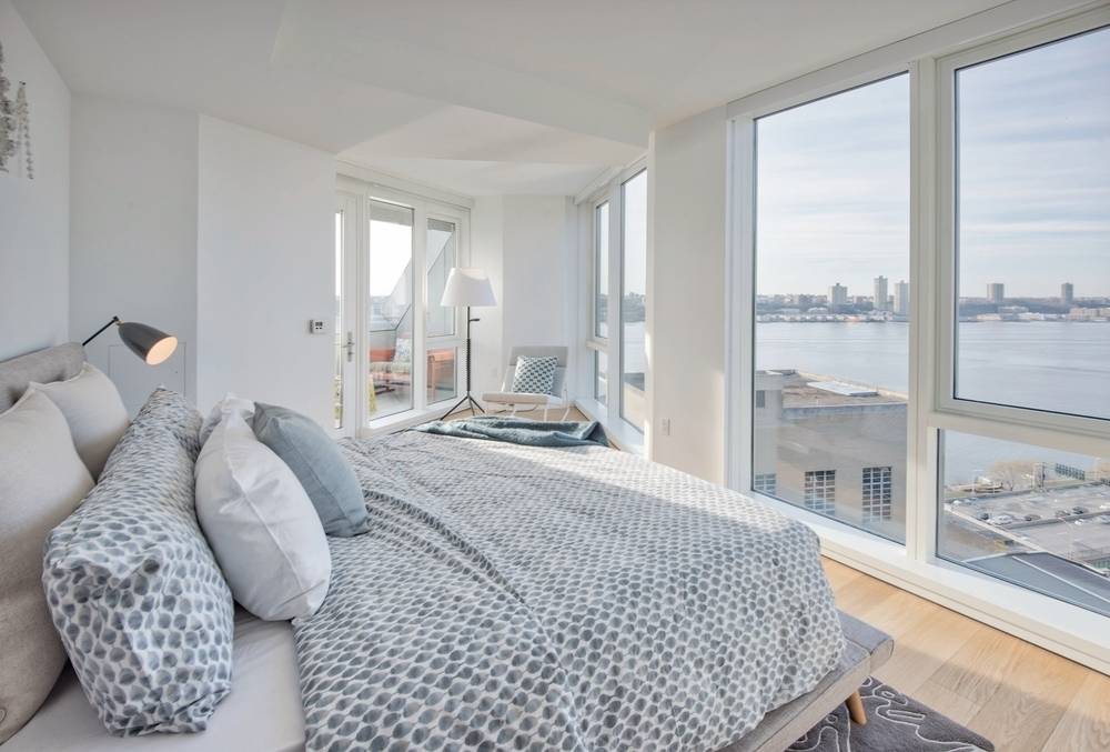 Clinton 2BD/2BA with 2 Terraces, WIC, W/D, Western Hudson River Views, No Fee!