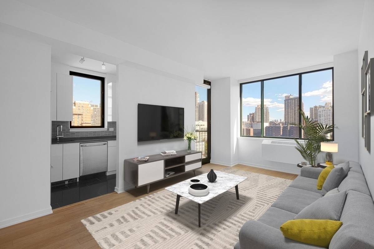 Welcome to West End Towers! Move In Ready 2Bed/1Bath with a private balcony in Lincoln Square. No Fee!