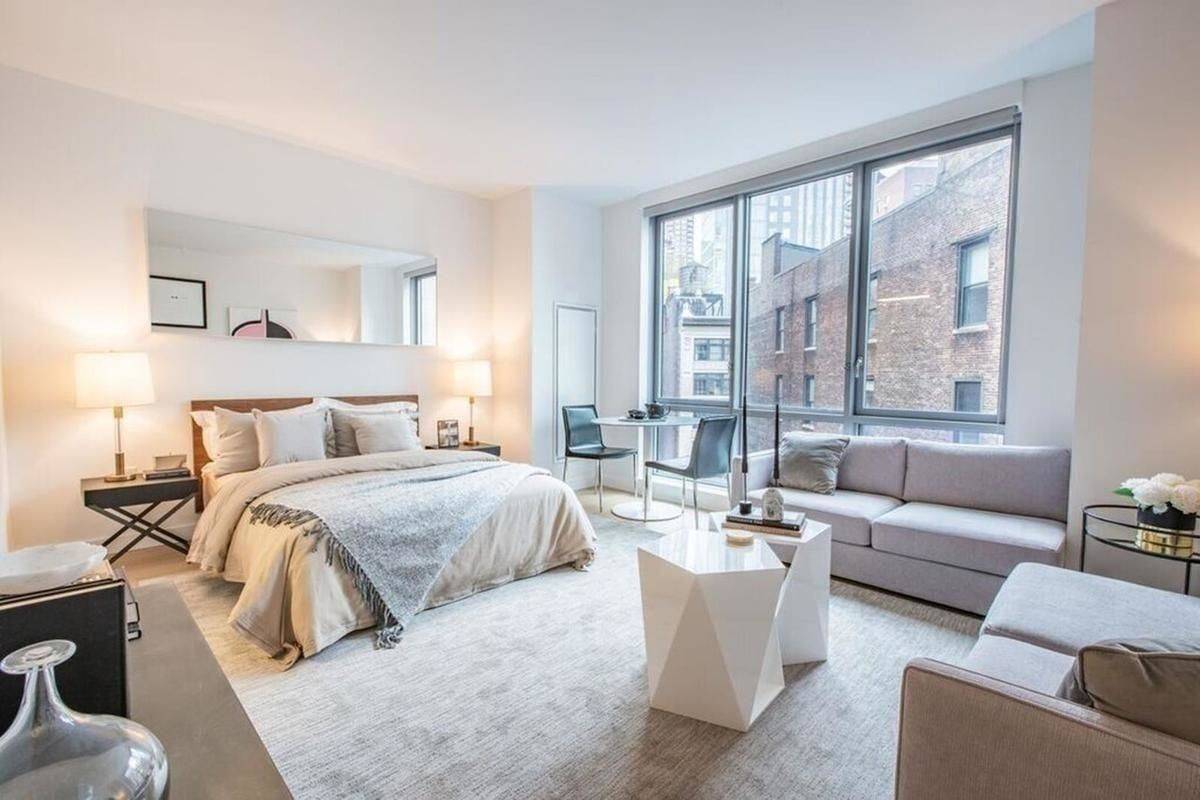 NO FEE! Large luxury studio in NoMad, outdoor space, W/D in unit