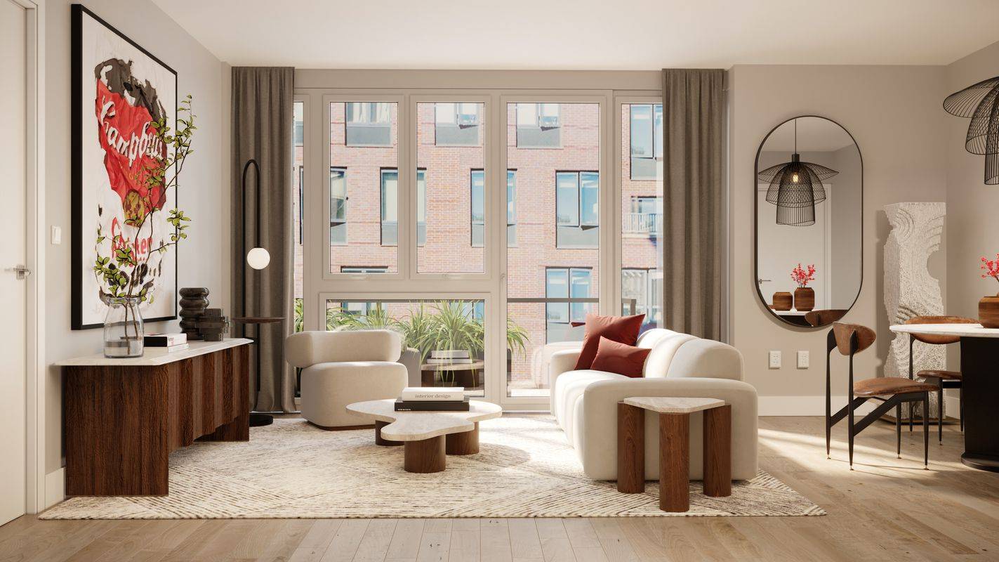 No Fee Brand New 2 Bedroom/2Bath + Balcony with Northeastern exposure located on the Lower East Side