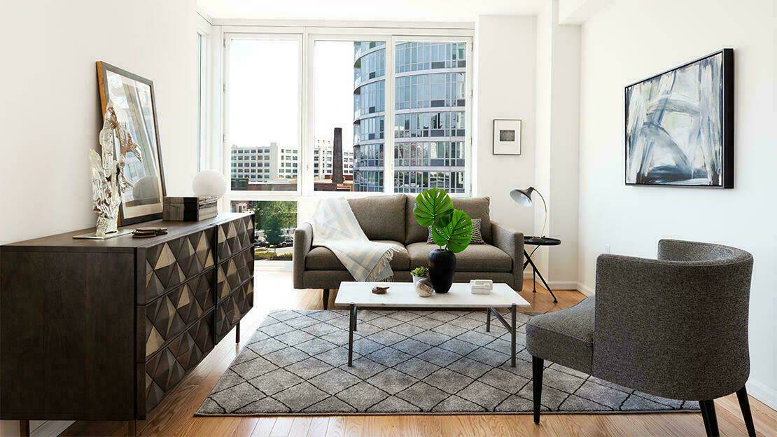 No Fee Studio + Private Terrace is available for immediate occupancy