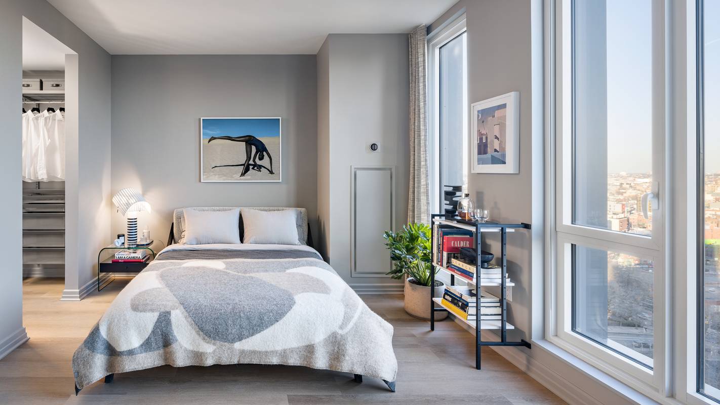 No fee in unit washer/dryer studio located in the heart of Williamsburg now offering 3 Months Free on a 15-Month Lease