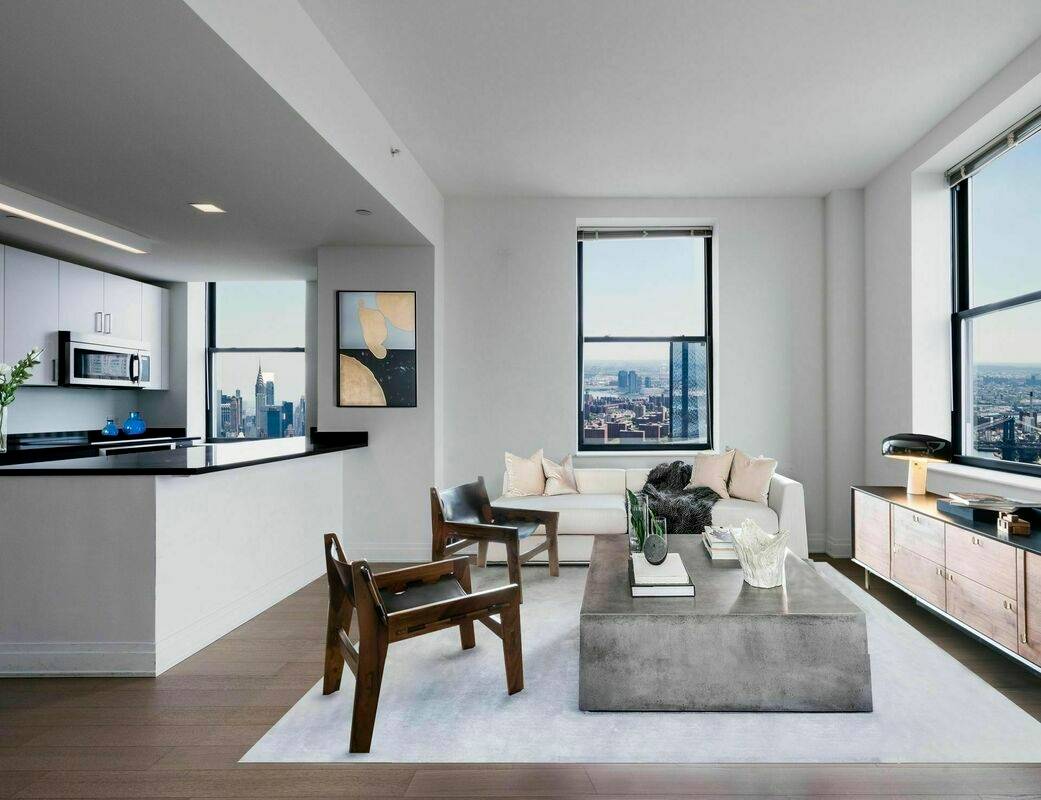 Elegant 1BR/1BA in Iconic FiDi Skyscraper