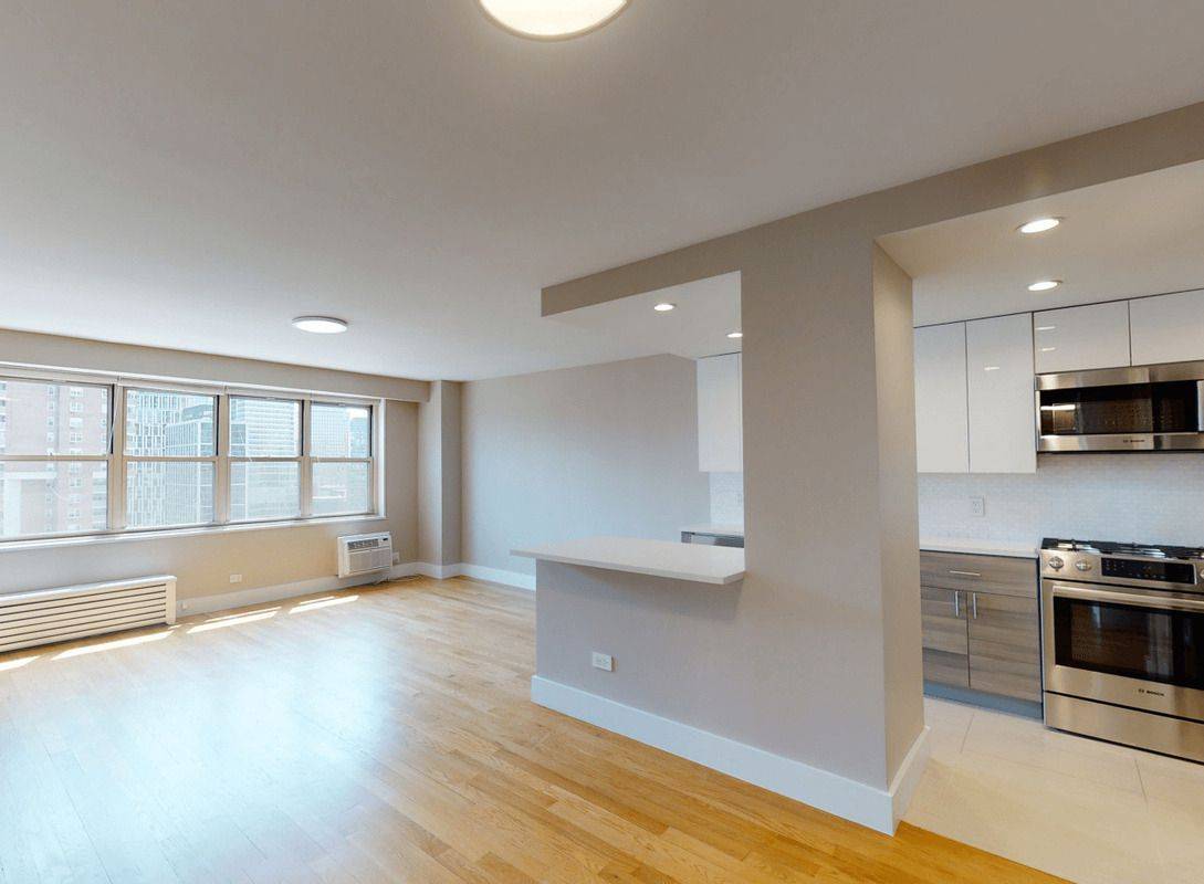 No fee, 1 bed/ 1 bath, Luxury Tribeca Apartment, W/D in unit