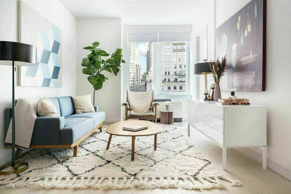 Financial District Unique Double Exposure Alcove Studio / 1 BD with Balcony, Premium Finishes, W/D, No Fee
