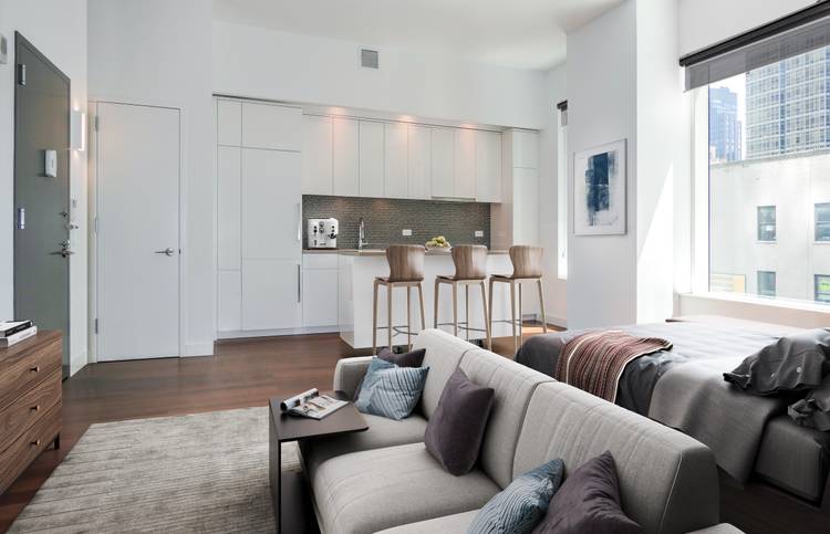 No Fee, Oversized Studio apartment on Second Avenue, W/D in unit