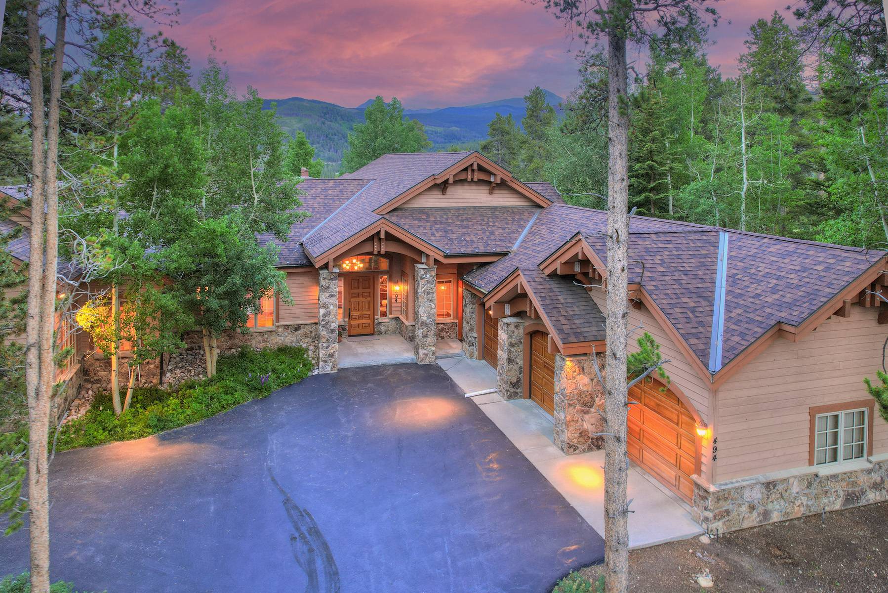 Iconic Breckenridge Home Perched atop the Highlands