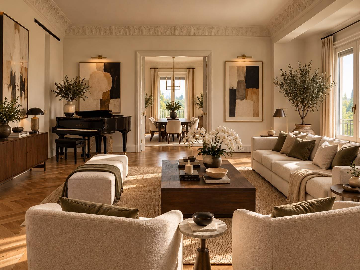 Exclusive Corner Residence  to call home, for Rent in Los Jeronimos, W/open views