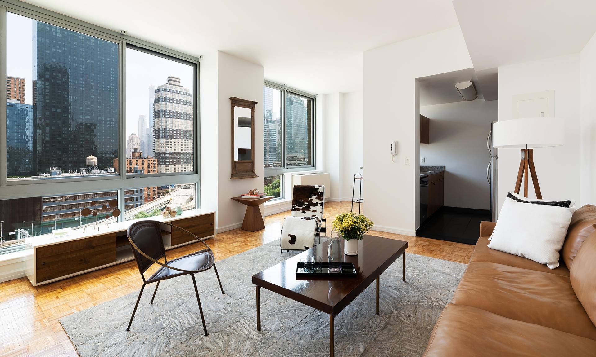 Stunning Corner Unit 2 bed/2bath with a Private Balcony!  in Hudson Yards