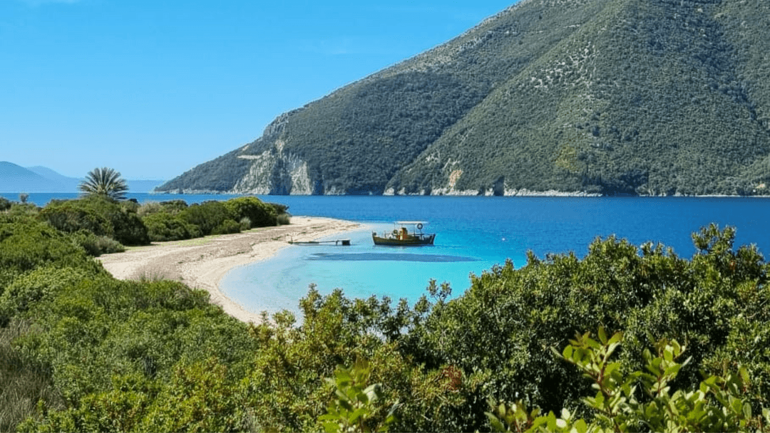 Golden Visa Eligible 9,053 sqm Beachfront Plot with permits in Meganisi, Ionian Islands, Greece
