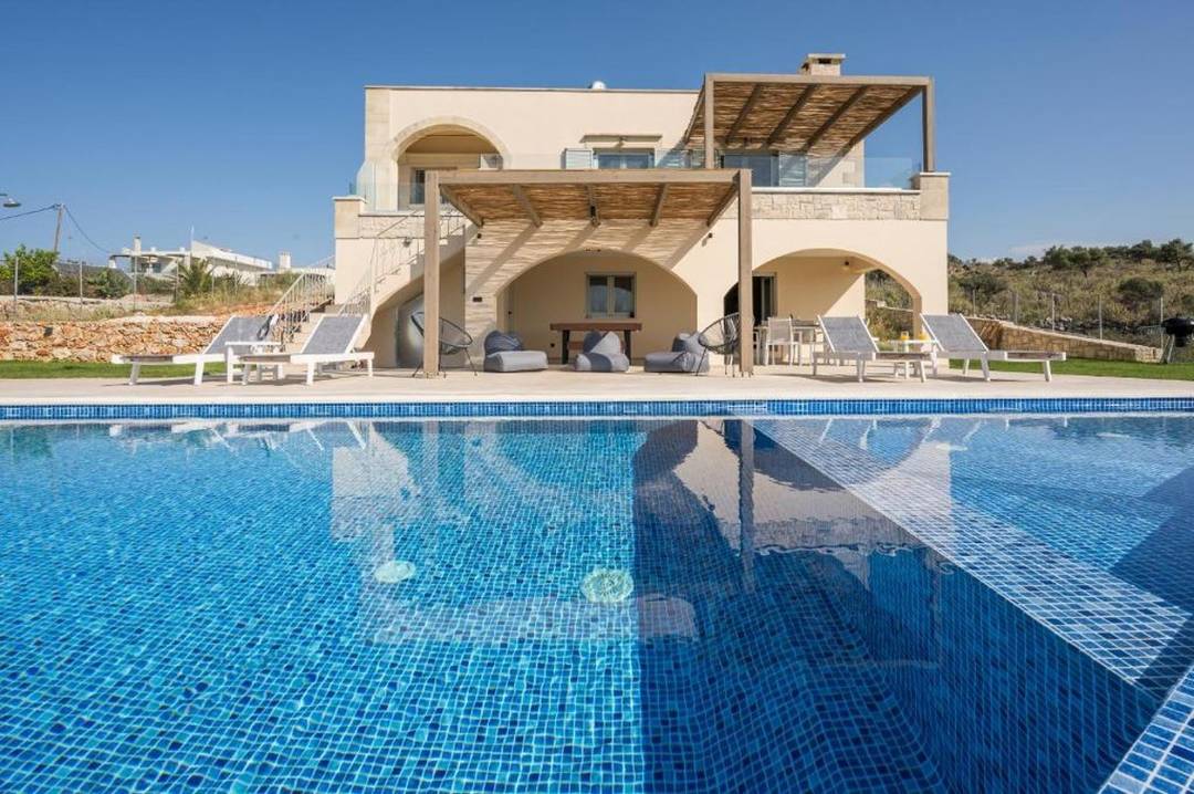 Sea View Stone Villa with Infinity Pool