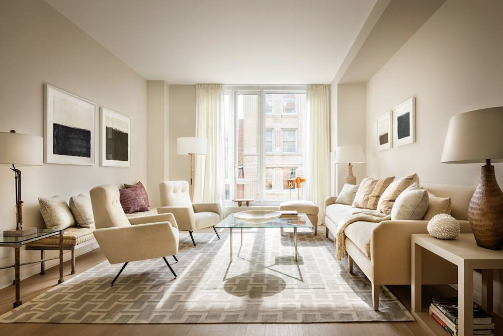 Tribeca Luxury 2 Bed / 2 Bath in Full Service Building, W/D in unit