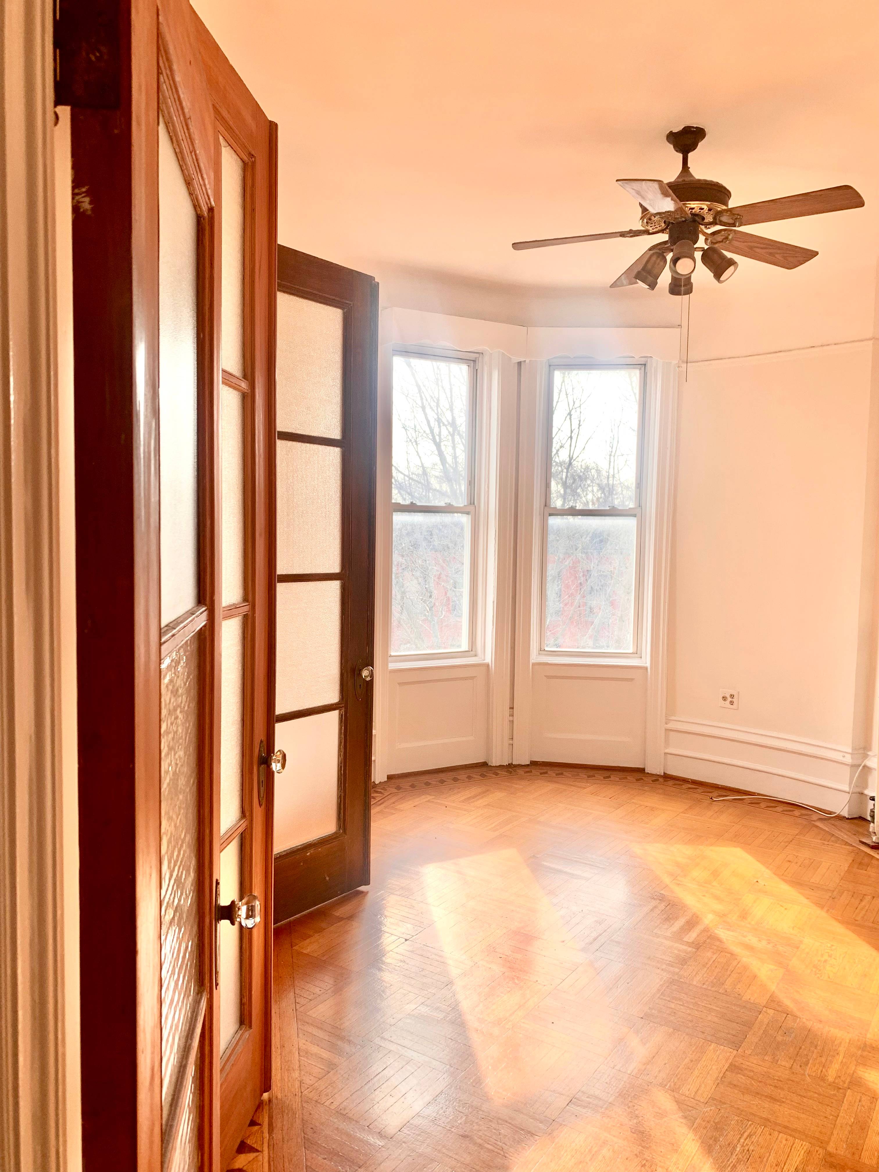 Stunning Stuyvesant Heights One Bedroom Apartment with Home Office !