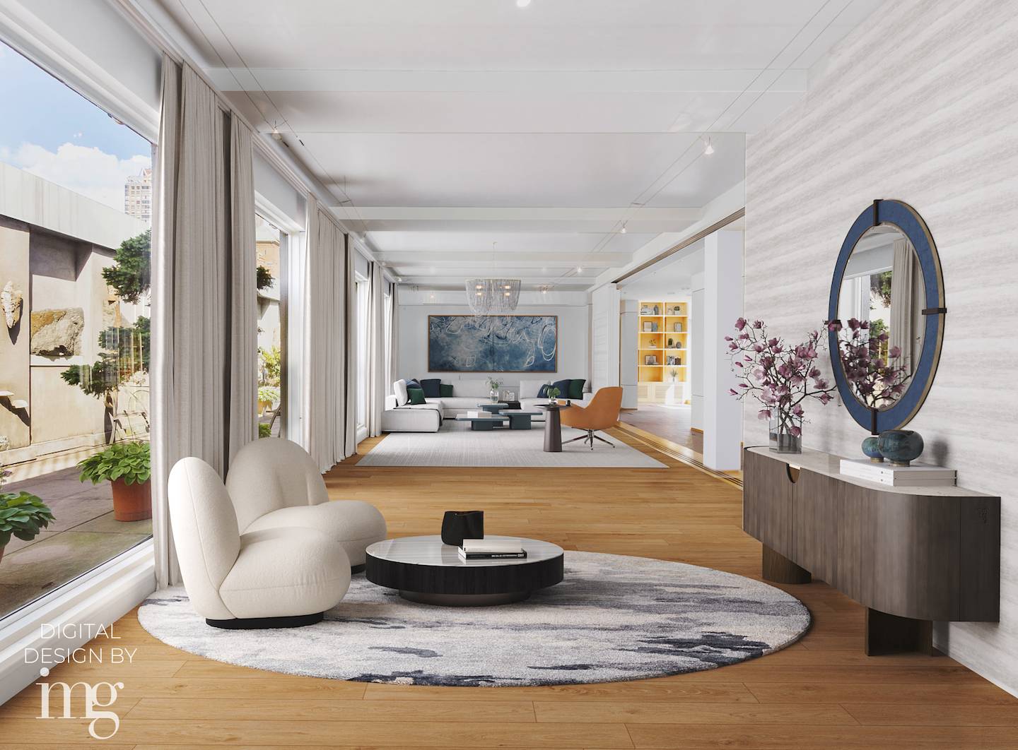 Magical Park Ave Penthouse, A Dreamy Indoor/Outdoor Sanctuary.