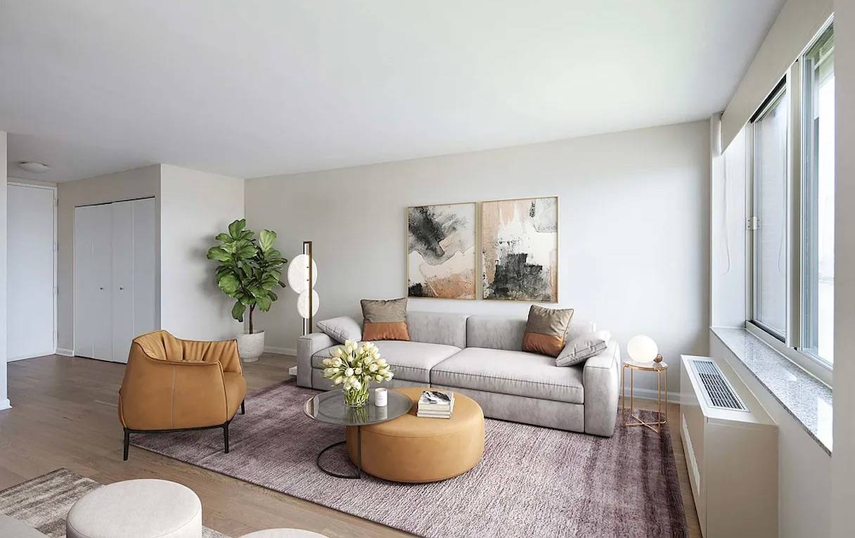NO FEE, GORGEOUS 1 BED, 1 BATH WITH A PRIVATE TERRACE