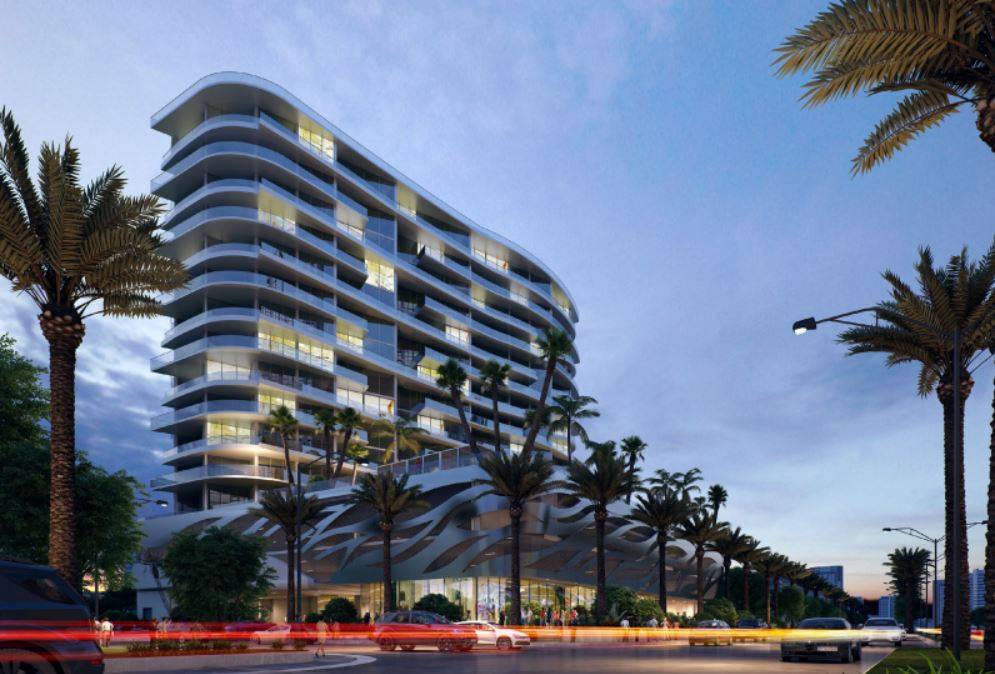 Spectacular 2 bedrooms, 2.5 bathrooms with large floor-to-ceiling windows, and gracefully curved private terrace!