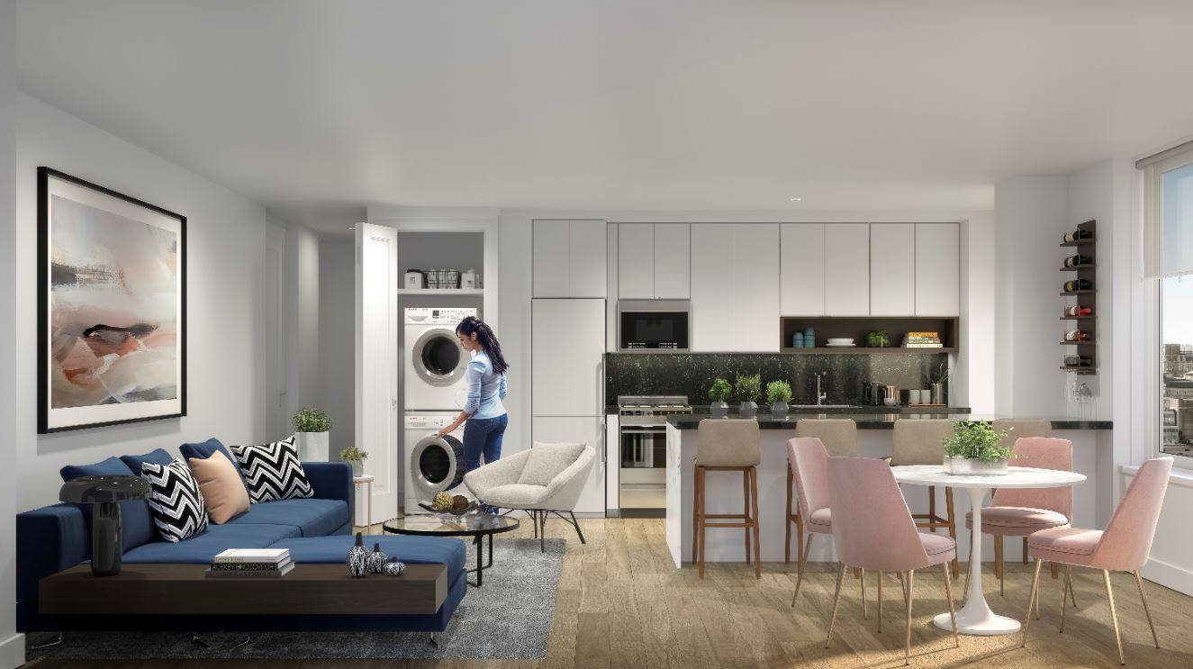 2 Bedroom / 1 Bathroom in The Hollingsworth Building, Garment District