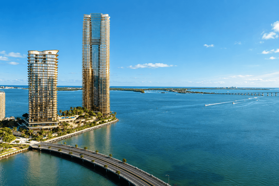 The Residences at Mandarin Oriental, Miami | Um novo ícone de luxo no extremo sul de Brickell Key, onde a exclusividade encontra vistas extraordinárias do Oceano Atlântico, da Baía de Biscayne e do deslumbrante skyline de Miami.