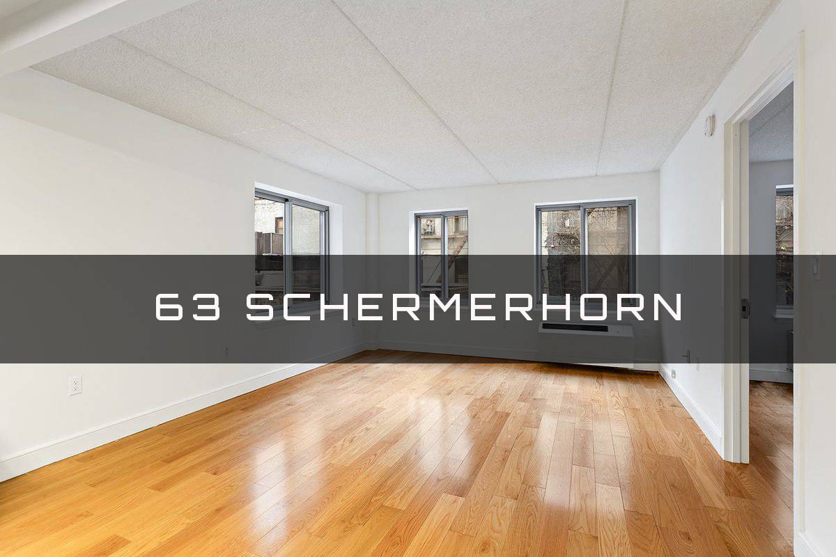 RENTAL BUILDING: 63 SCHERMERHORN STREET