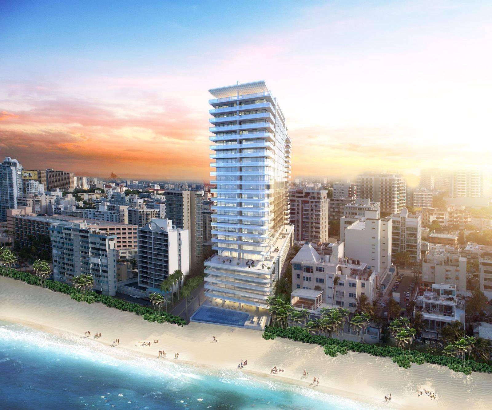 Elevated Island Living: Ocean-View Vanderbilt Penthouse in San Juan PR