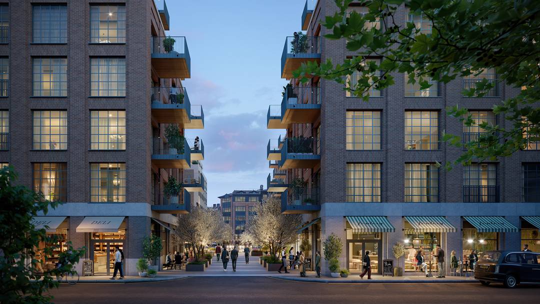 Ransome’s Wharf | Two Bedroom First Floor Dockside Apartment with Balcony