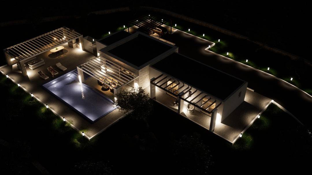 VILLA OLIVE GROVE PROJECT WITH POOL