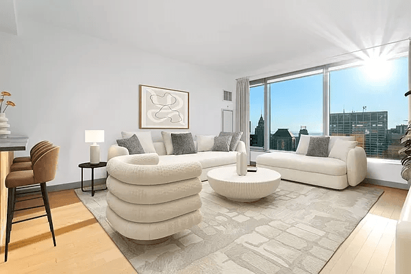 No Fee High-rise 1 Bed/1 Bath Luxury Apartment | Financial District