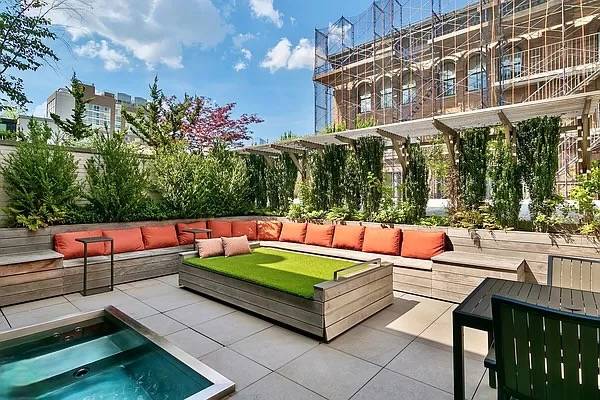 Exquisite Penthouse loft with 2 spacious main-level private terraces + Private Hot Tub