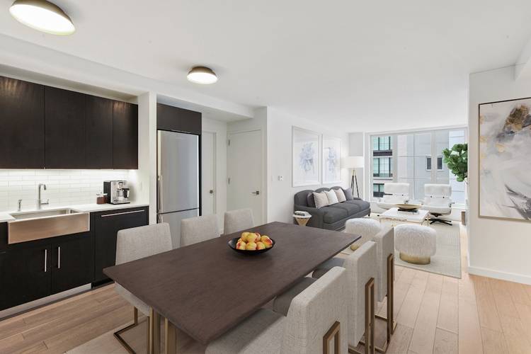 No Fee, Light-Filled 2 Bed/ 2 Bath + Alcove, W/D in unit!