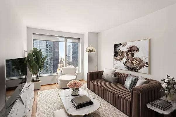 Spacious 1 Bed/ 1Bath apartment in a Luxury Financial District Full Service Building
