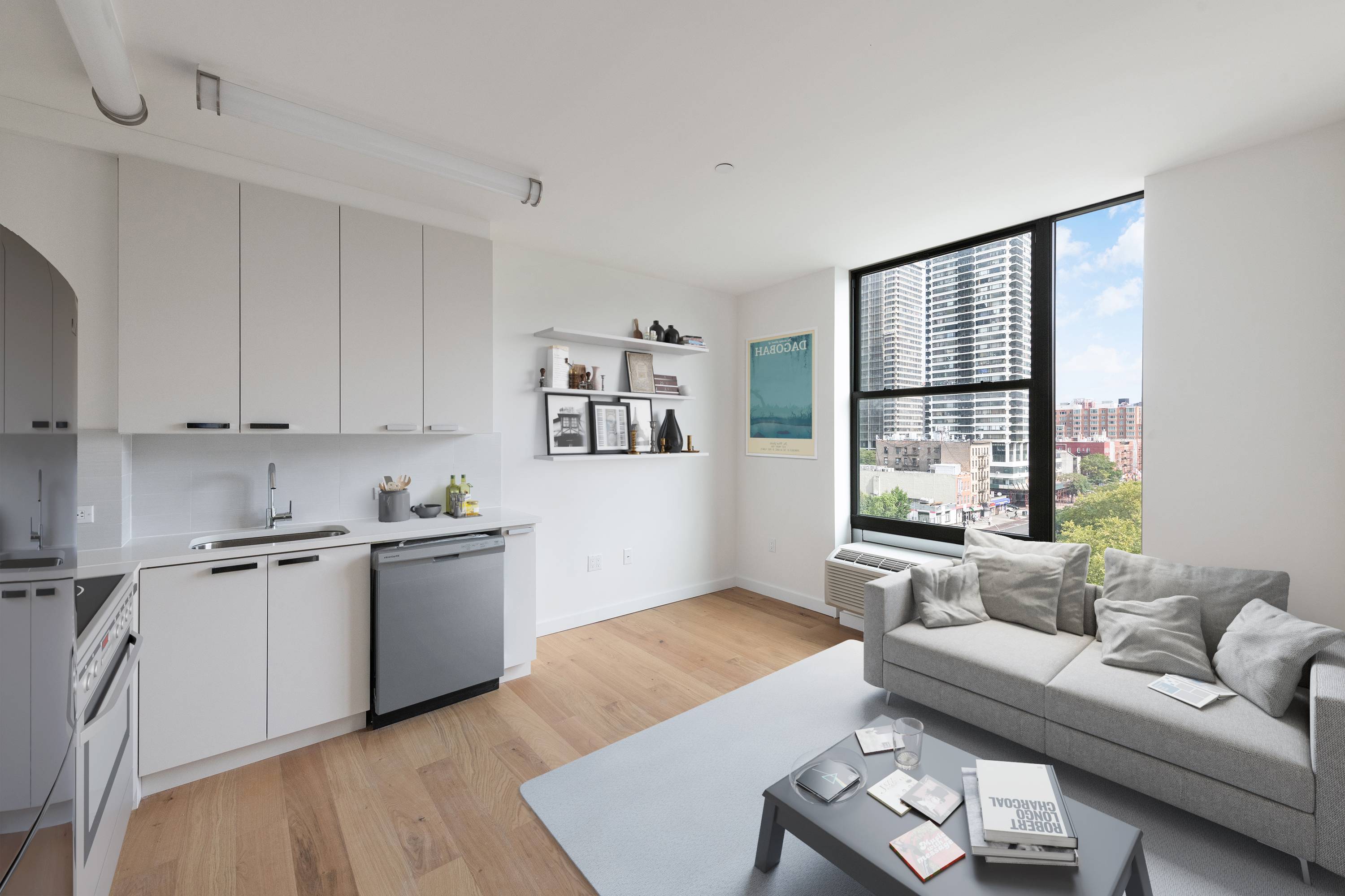 1 Bed 1 Bath Rental Apartment in East Harlem New Development!