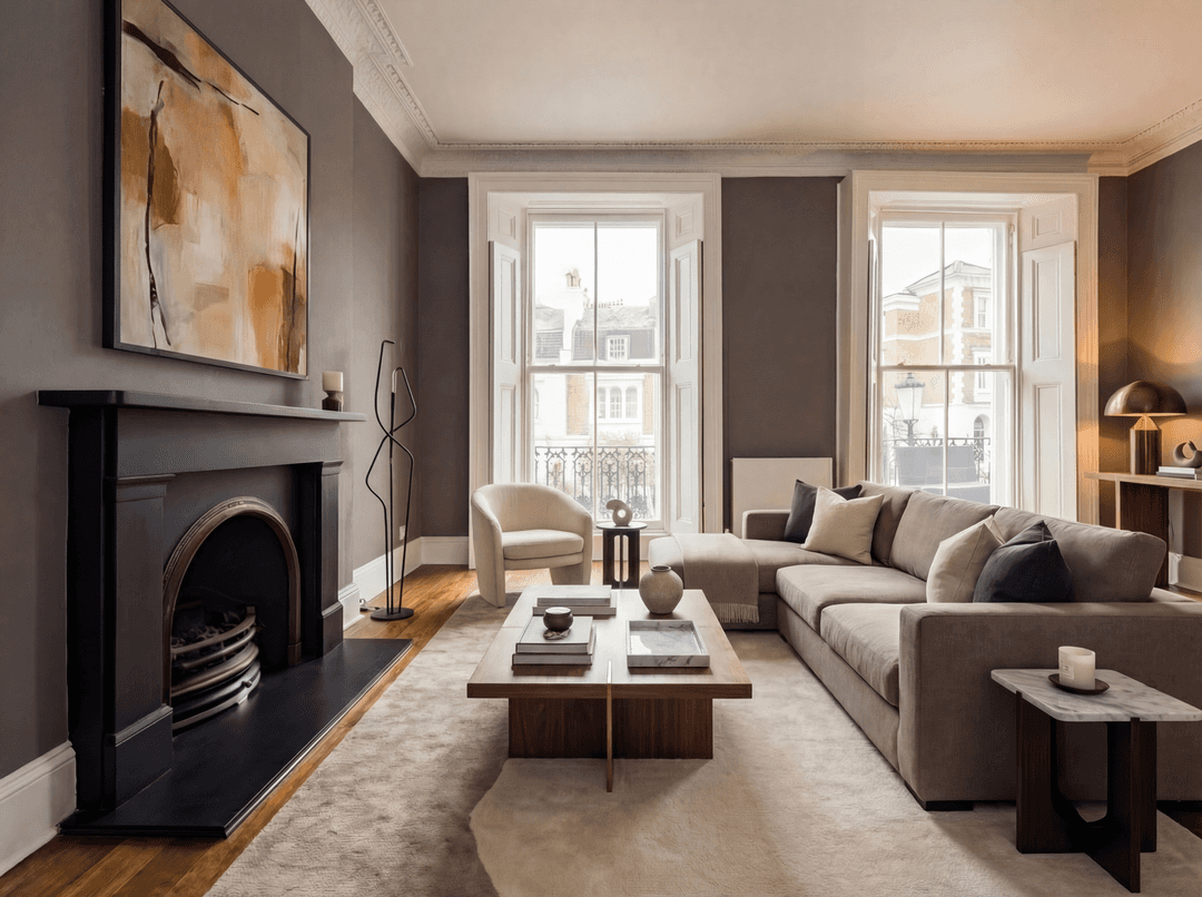 Elegant Three-Bedroom Period Maisonette with Private Balcony on Lansdowne Crescent, Notting Hill W11