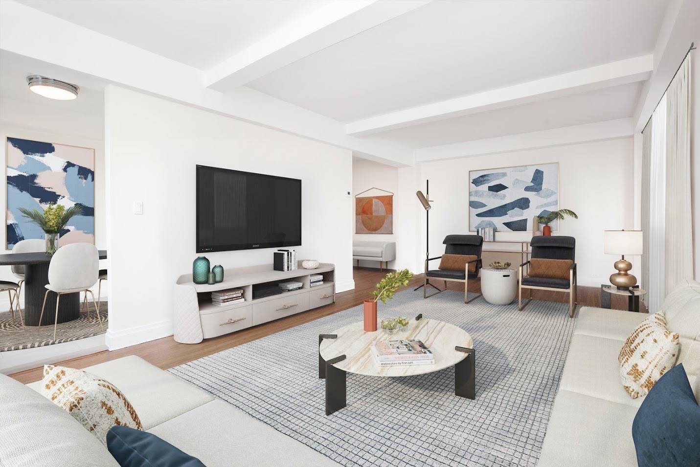 Central Park South 1 Bed / 1 Bath, W/D in unit