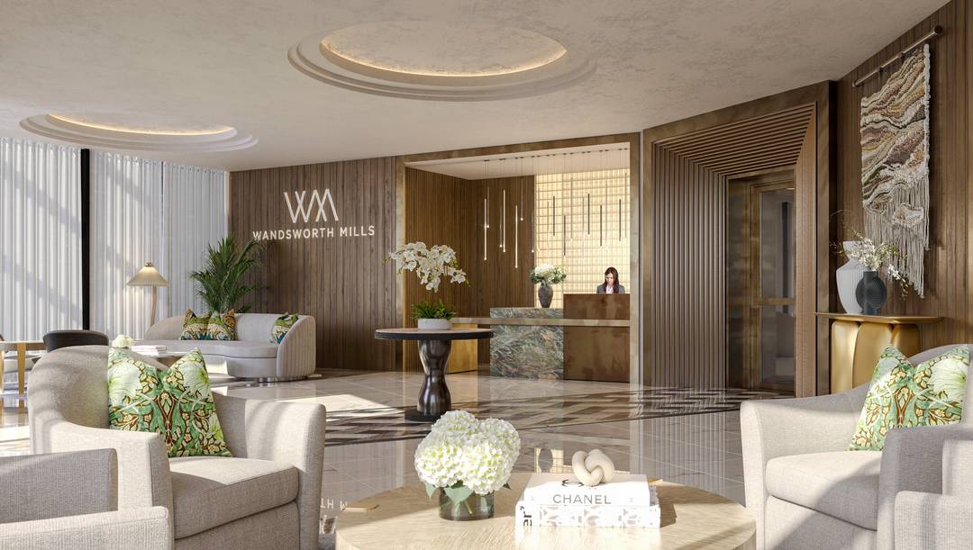 The Artisan Tower | Wandsworth Mills – Manhattan Apartment on The 8th Floor With Balcony