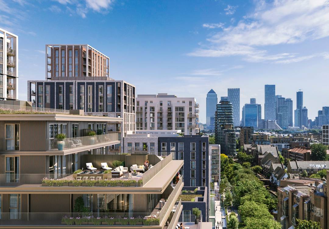 Tranquillity Place | Jade Wharf | London Dock – Three Bedroom Ninth Floor Apartment with Two Balconies