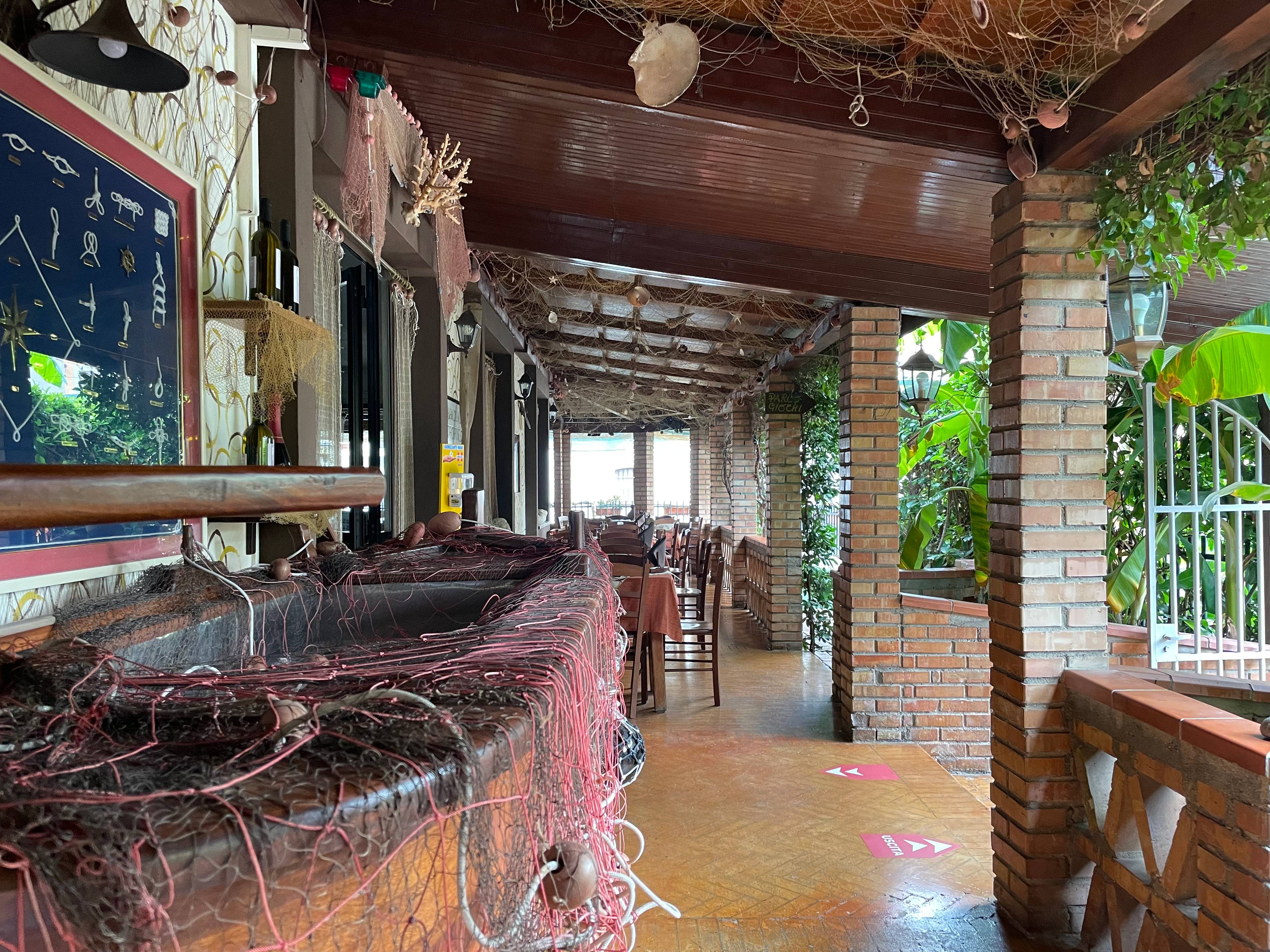 Well known traditional restaurant in  Calabria