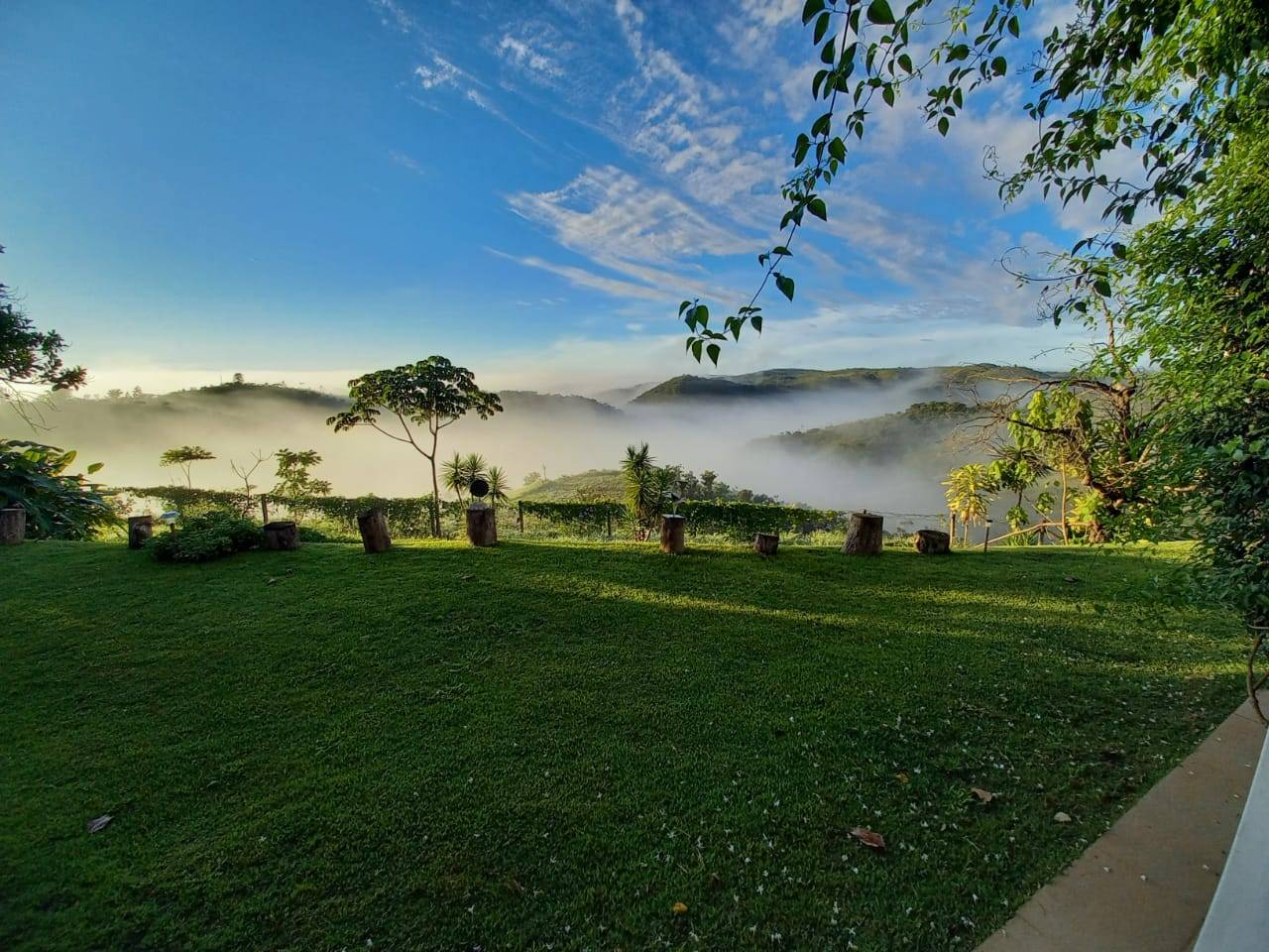 Cinematographic view next to Brasília