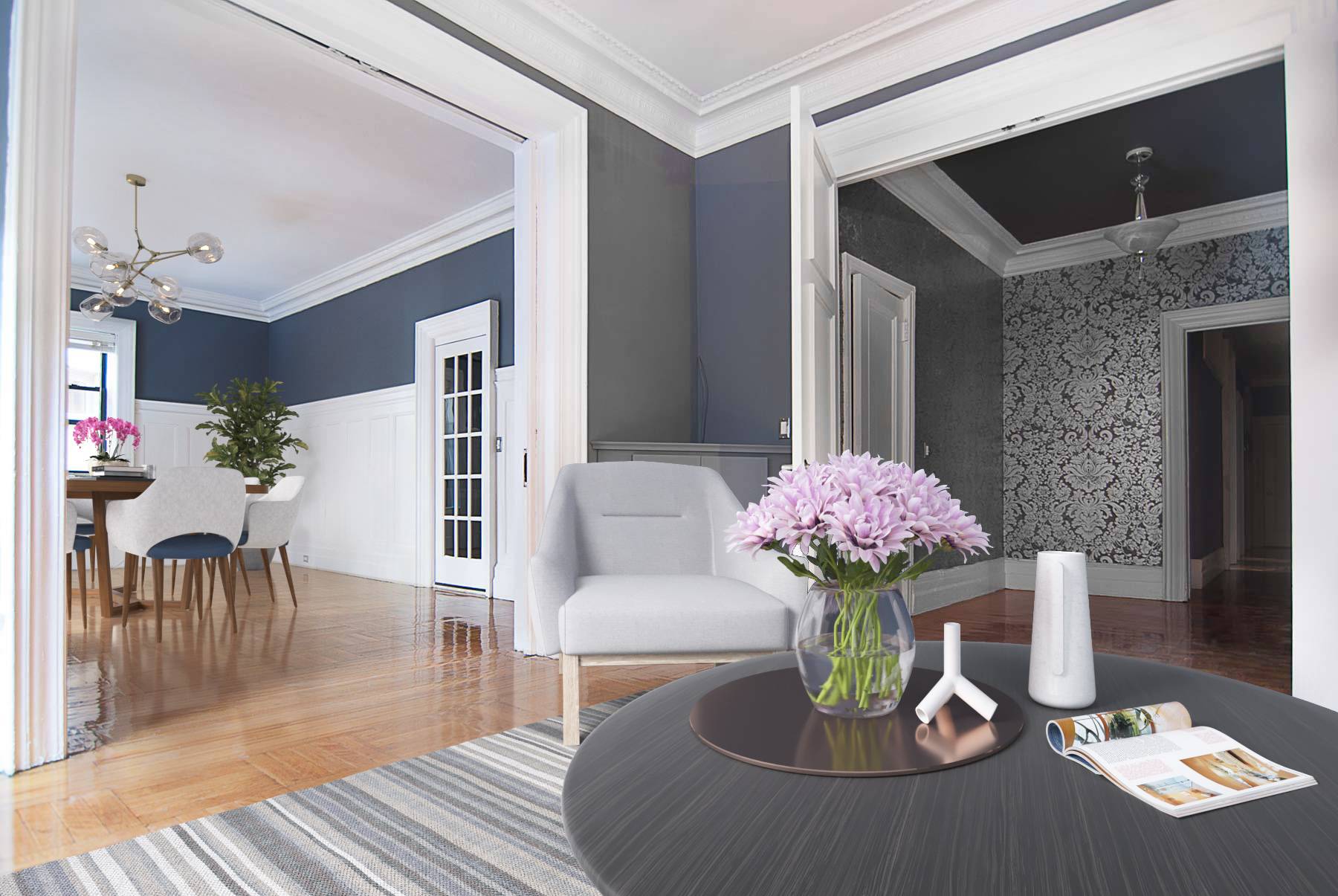 Central Park South - Huge 2 bedroom / Flex 3 - steps from Central Park !