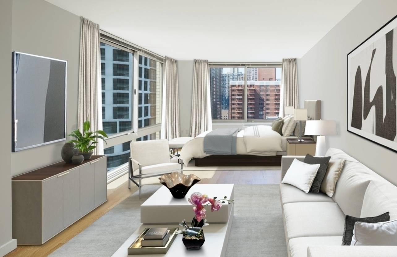 NO FEE! Spacious Studio in the Midtown
