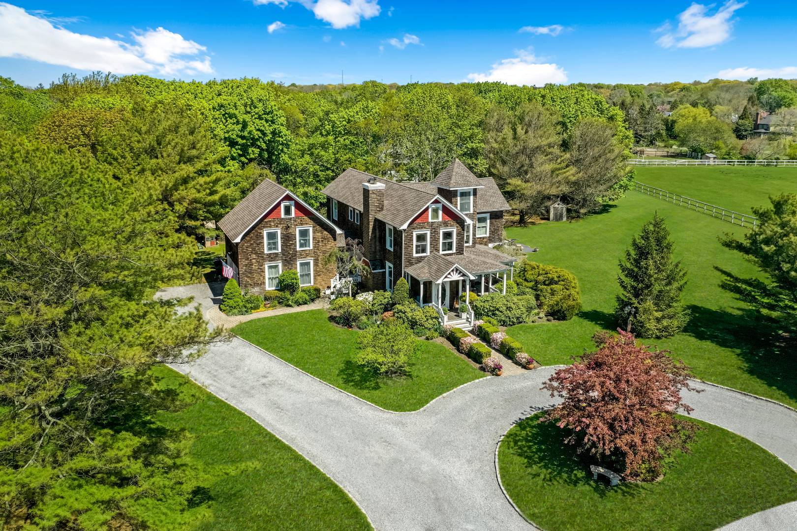Privacy reigns with one of a kind Farmhouse Victorian