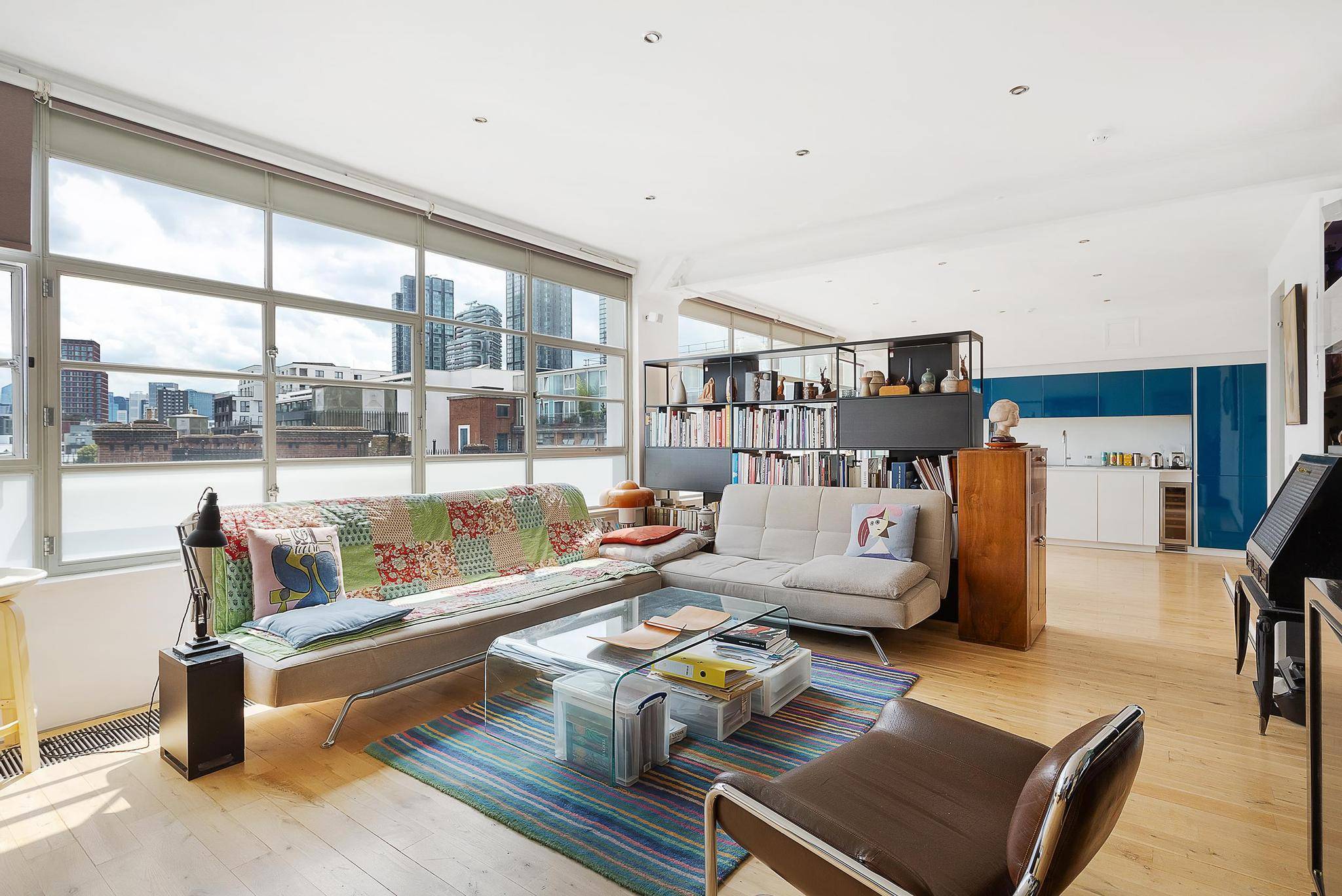 Stunning Loft Apartment with City Views, Communal Terrace & Exclusive Waterfront Access at Canal Building, N1