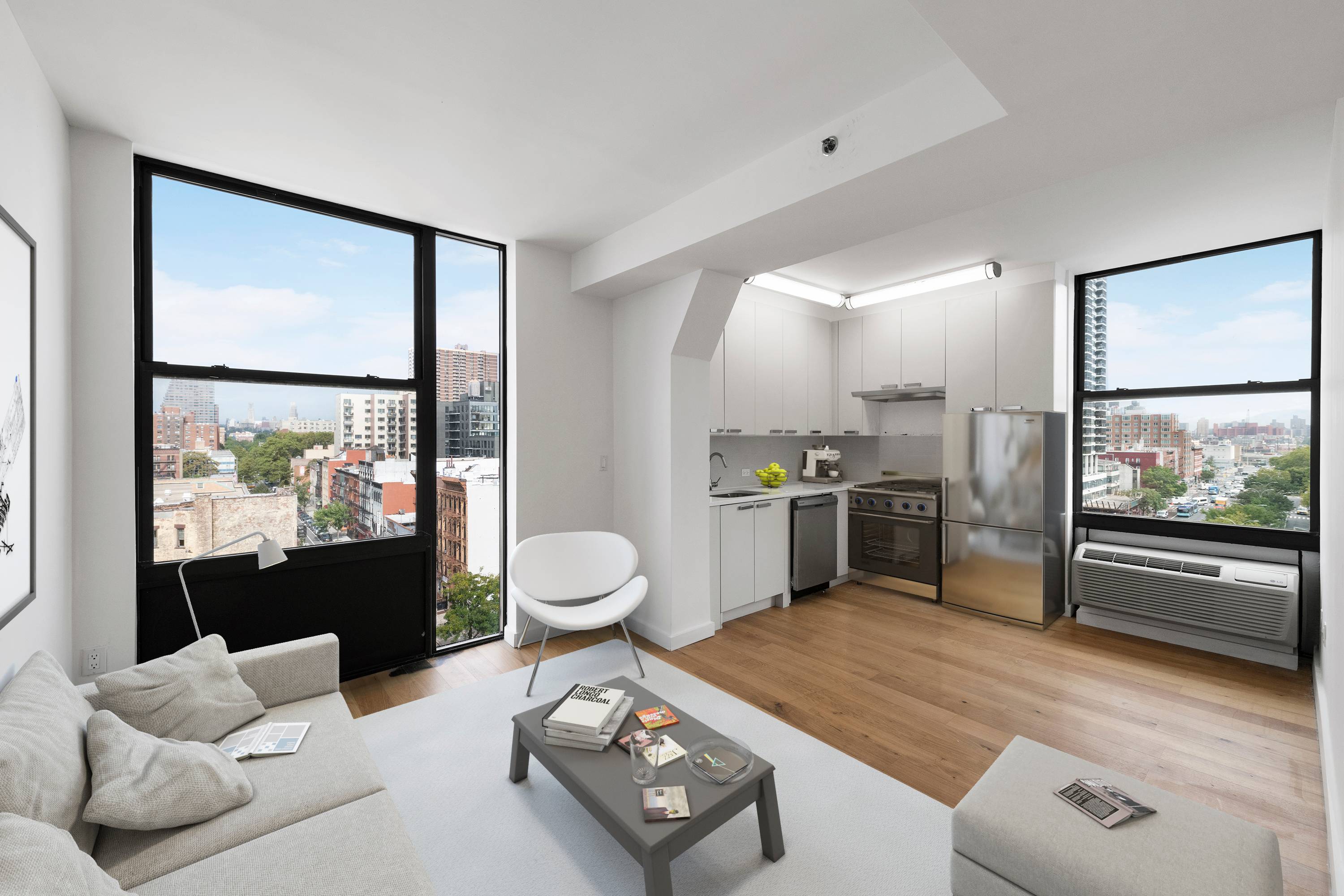 Large 2 Bed 1 Bath Rental in East Harlem New Development!