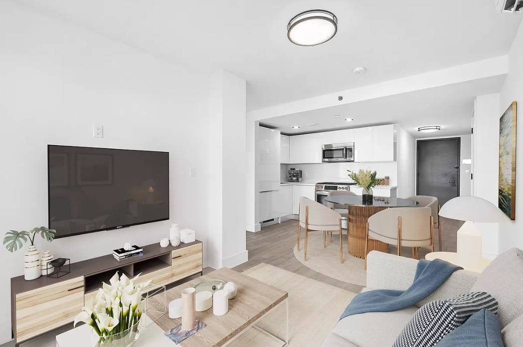 NO FEE | Brand New 1 Bedroom Apartment with Spacious Balcony and W/D + STORAGE!