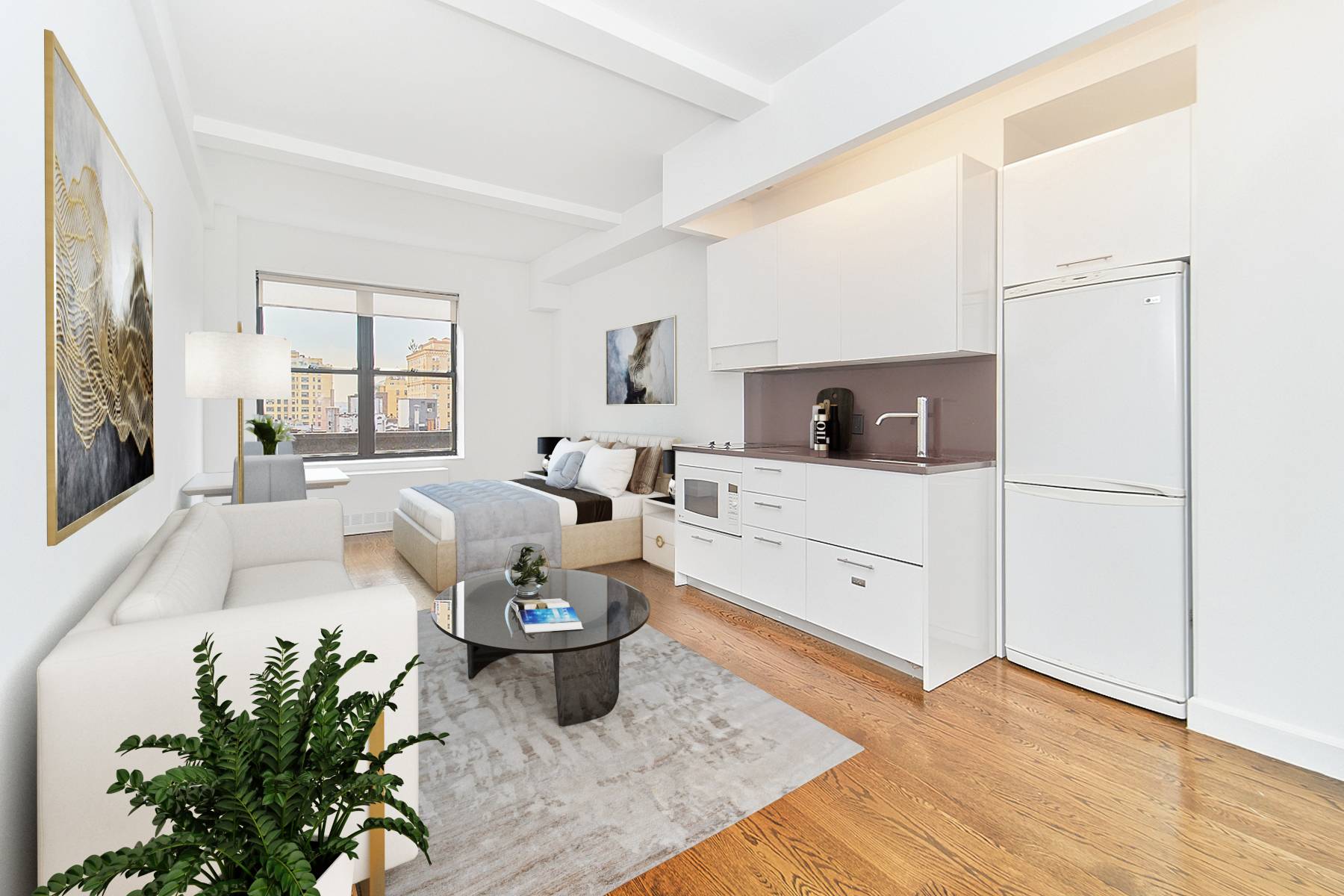 No Fee Upper West Side Studio Apartment in  an Amenity Filled Luxury Building