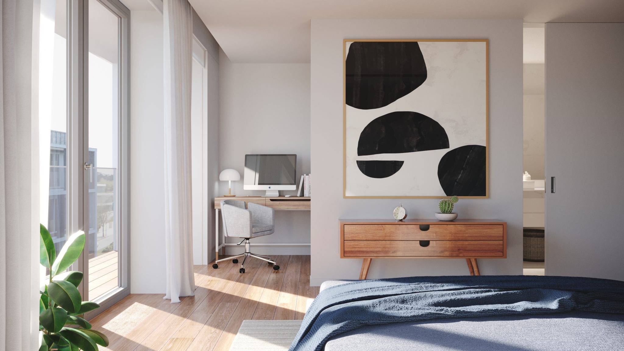 Modern 2 bedrooms apartments in Matosinhos Sul close to the beach