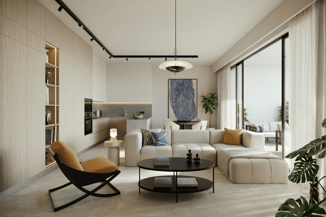 Two-Bedroom Luxury Apartment with Private Garden and Golf Views in Cyprus – Starlings Apartments, Limassol Greens