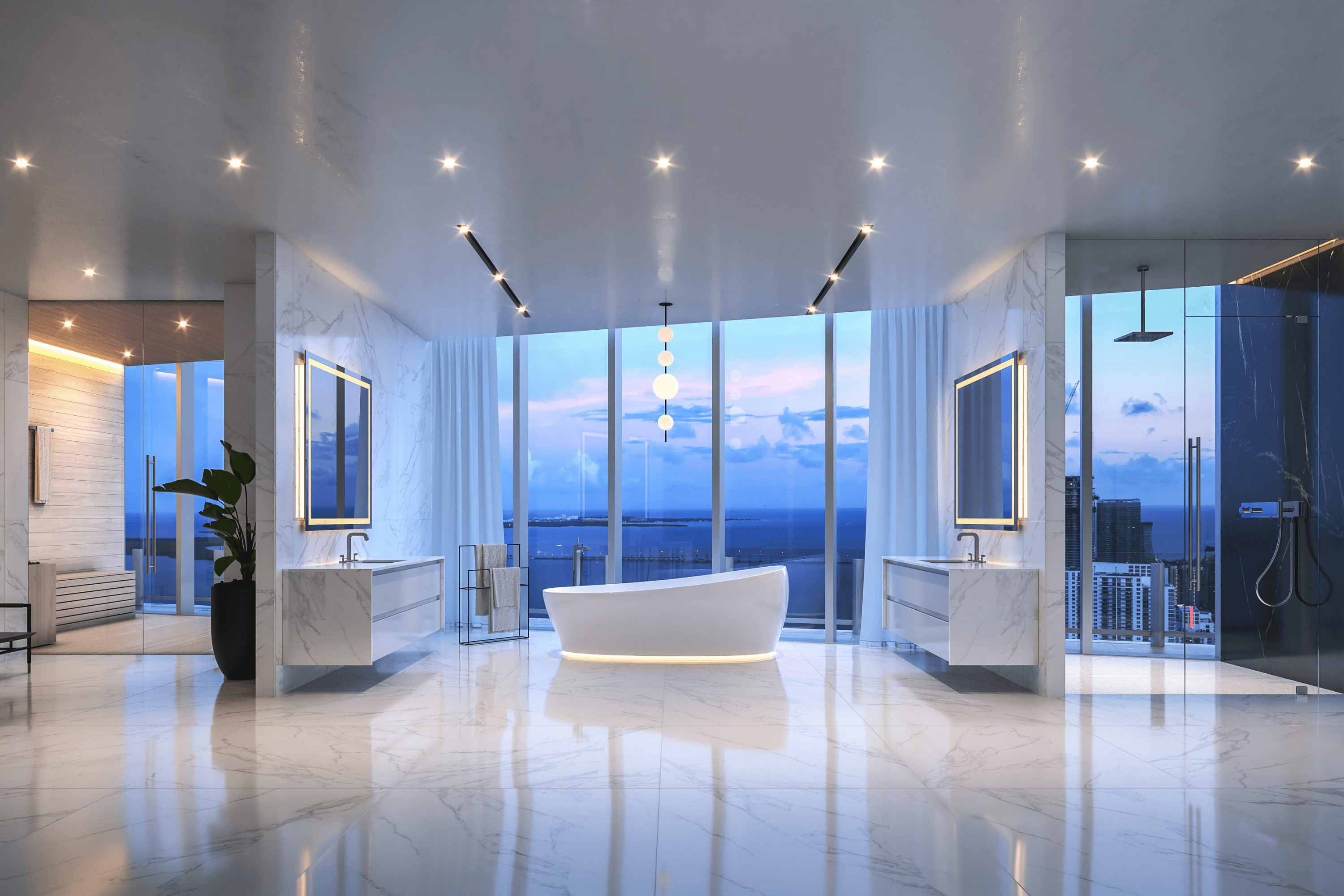 Miami Luxury Skyscraper | New Construction | New development | Brickell | 3 beds + 5.5 baths | Water Views